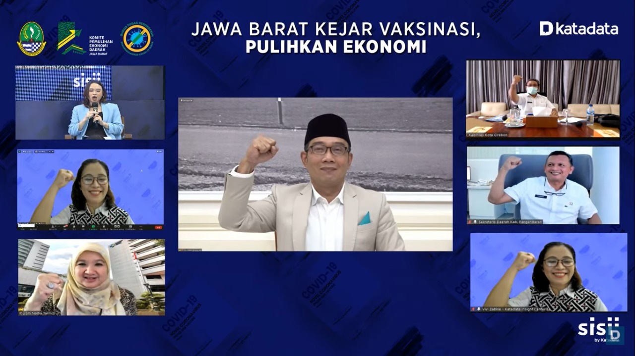Webinar percepatan vaksinasi di Jawa barat