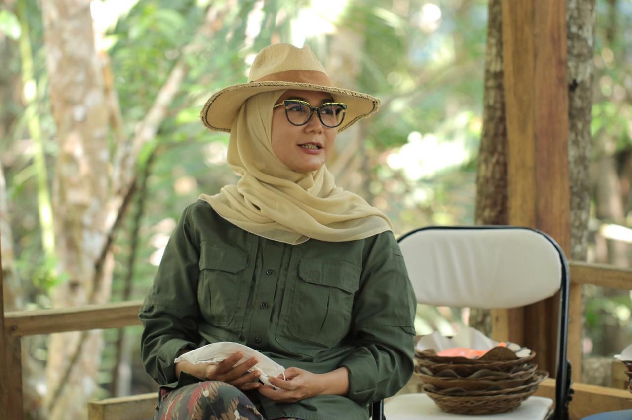 Ketua TP PKK Provinsi Babel Melati Erzaldi. 