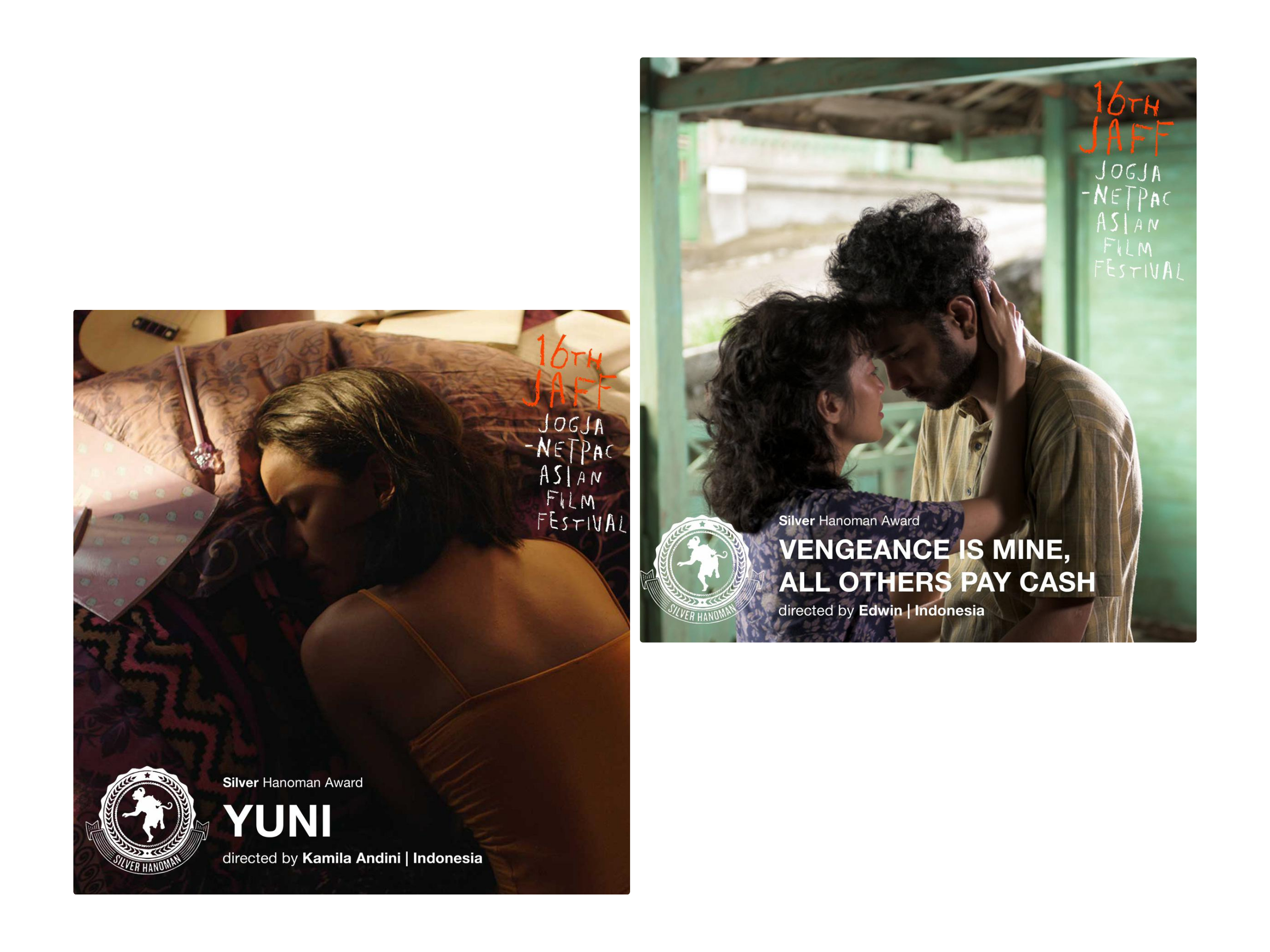 Yuni dan Seperti Dendam, Rindu Harus Dibayar Tuntas Berbagi Silver Hanoman di JAFF