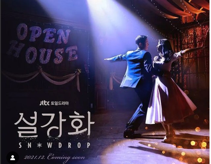 Poster serial drama Korea Snowdrop