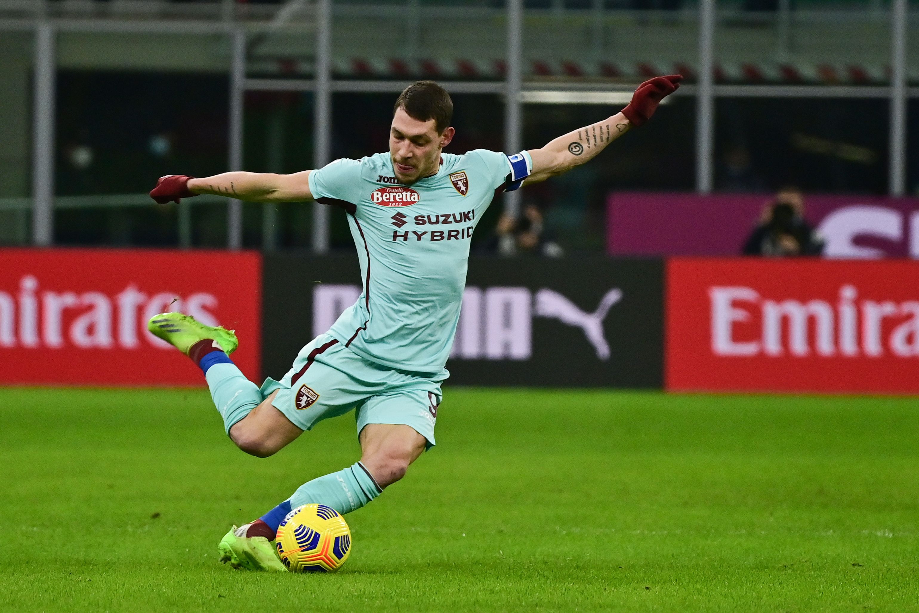 Penyerang Torino Andrea Belotti