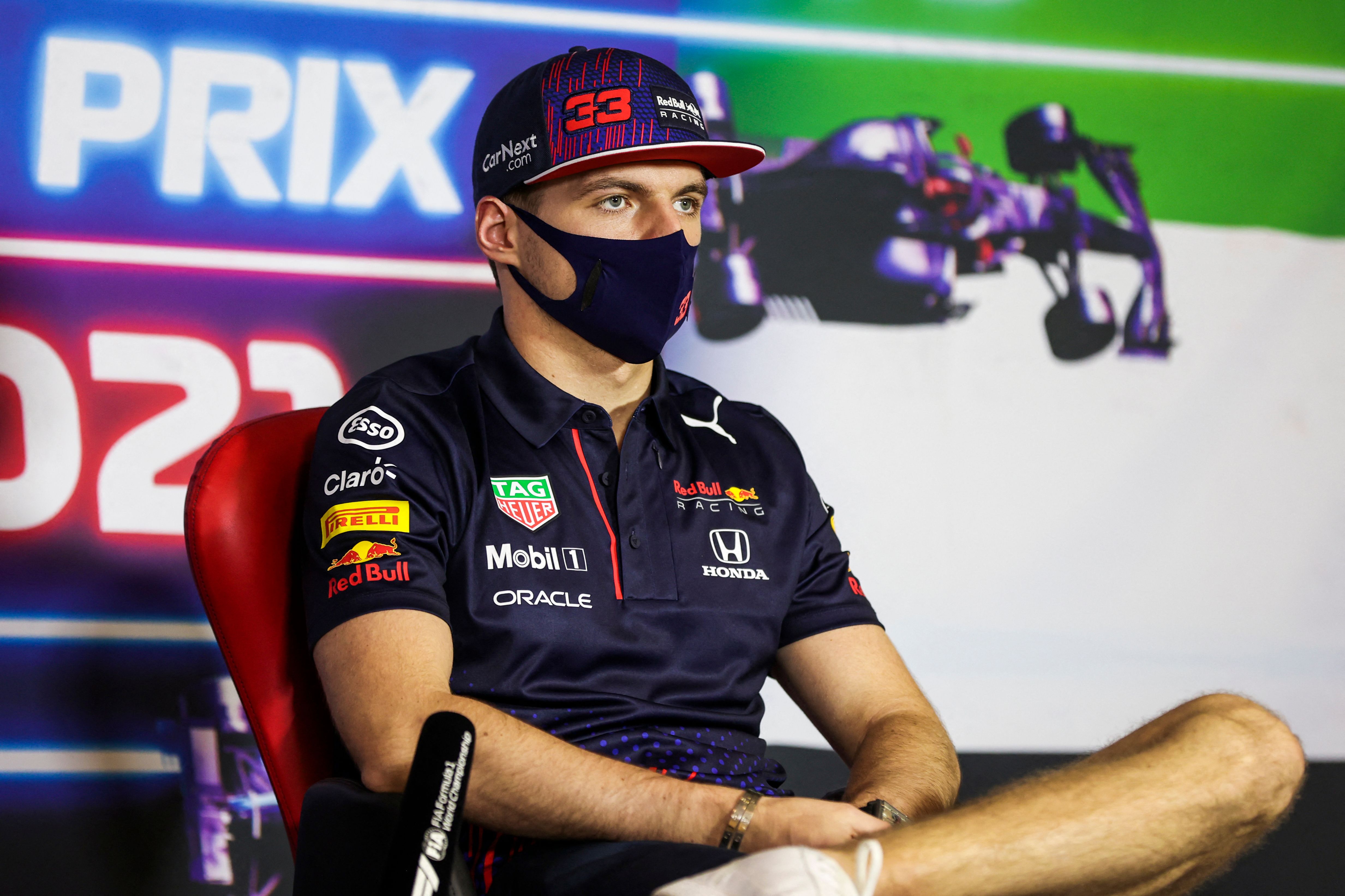 Pembalap Red Bull Max Verstappen