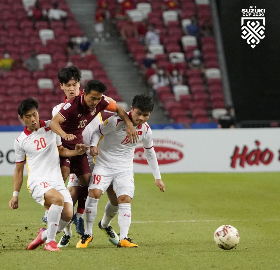 Laga Thailand versus Vietnam