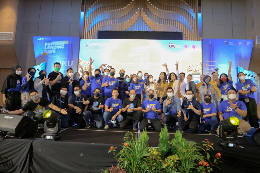 Acara sosialisasi Fintech Lending Days 2021 di Kota Malang, Jawa Timur.