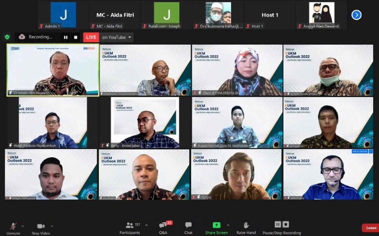 UKM Outlook 2022 yang digelar Ralali.com