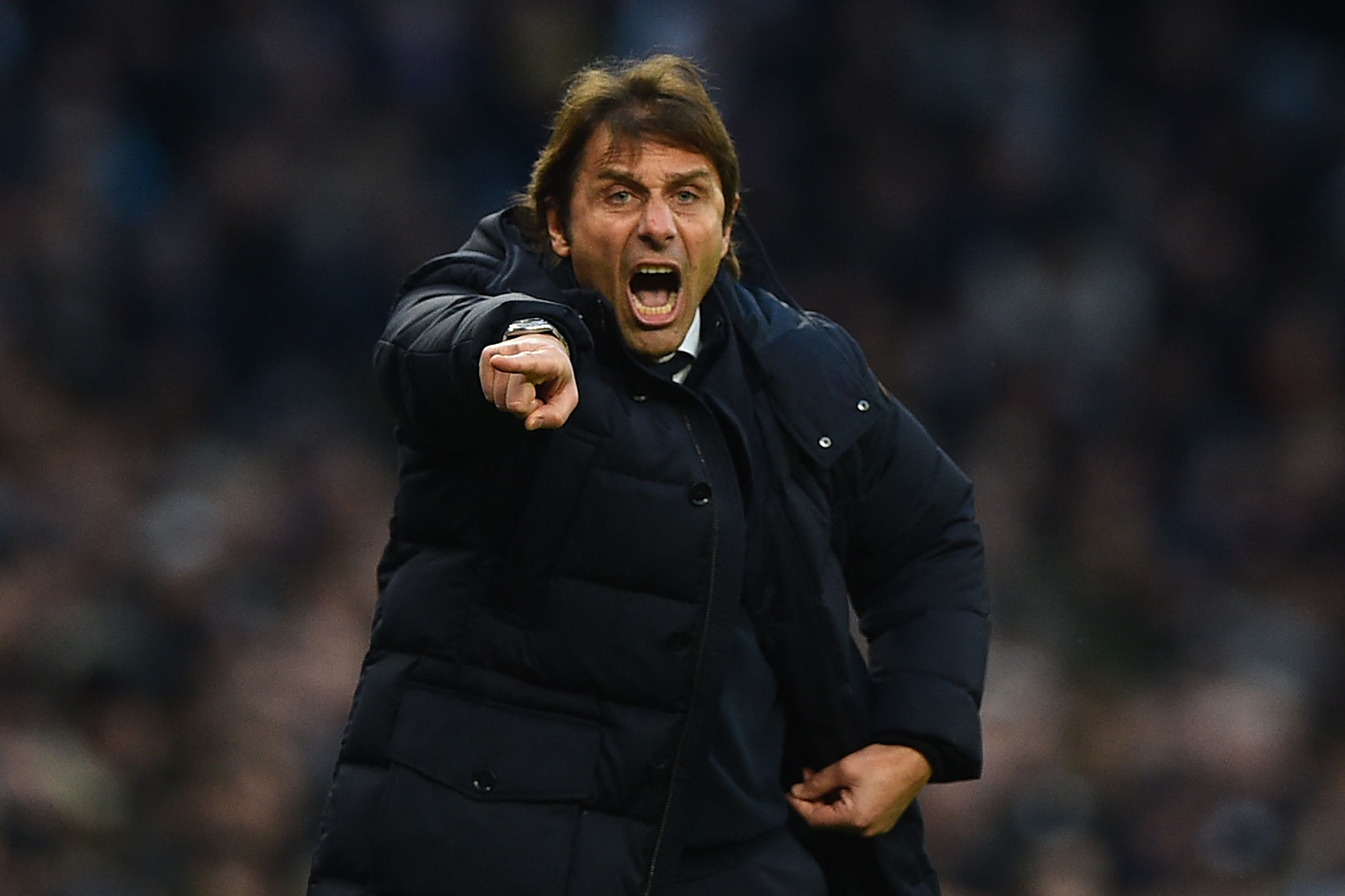Pelatih Tottenham Hotspur Antonio Conte 