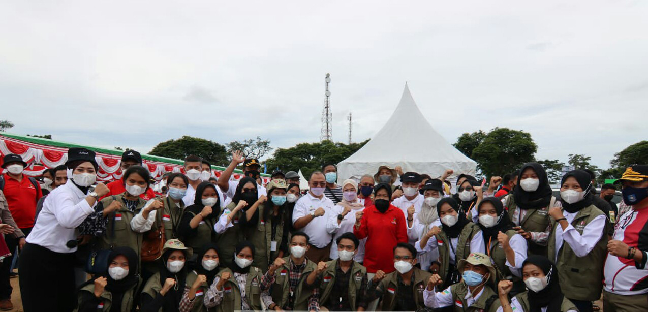 Puncak peringatan HKSN 2021 di Bangka Belitung, Senin (20/12).