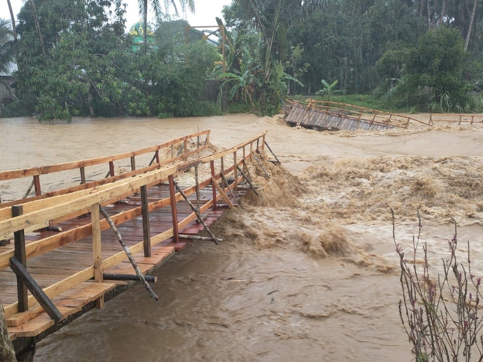 Banjir kembali melanda wilayah Kabupaten Hulu Sungai Tengah di Kalsel, akhir November lalu.