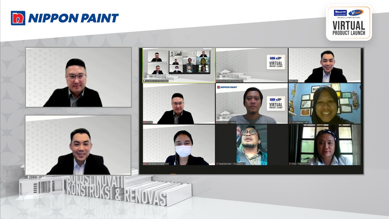 Diskusi virtual mengenai akuisisi Nippon paint terhadap Selleys dan V Tech