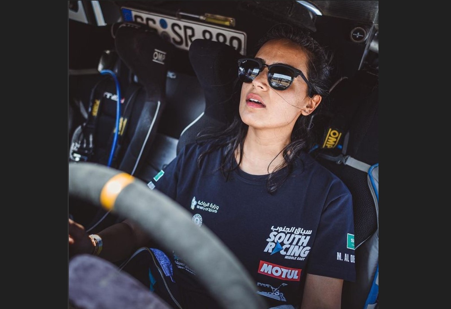 Pembalap Arab Saudi Mashael Al Obaidan