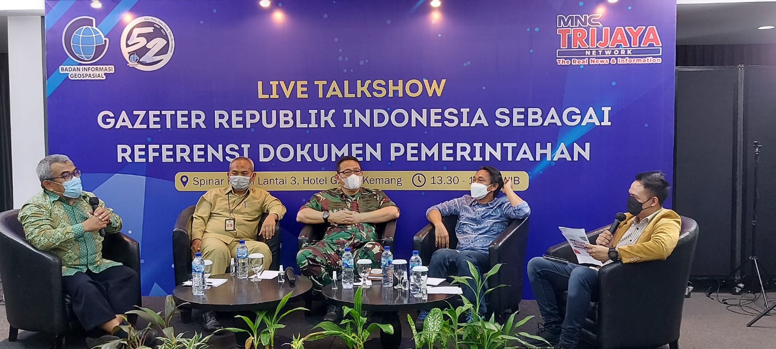 Talkshow Gazeter di Jakarta