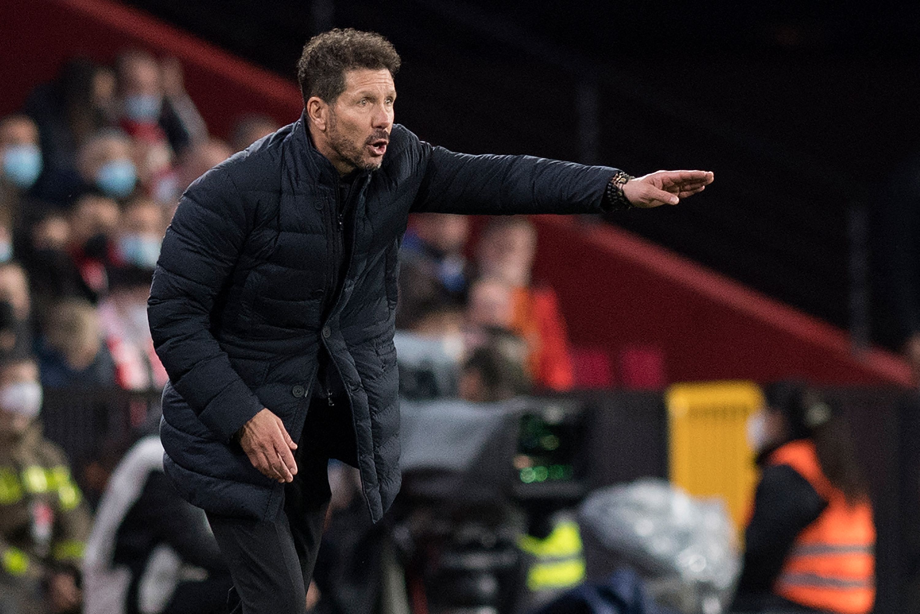 Pelatih Atletico Madrid Diego Simeone