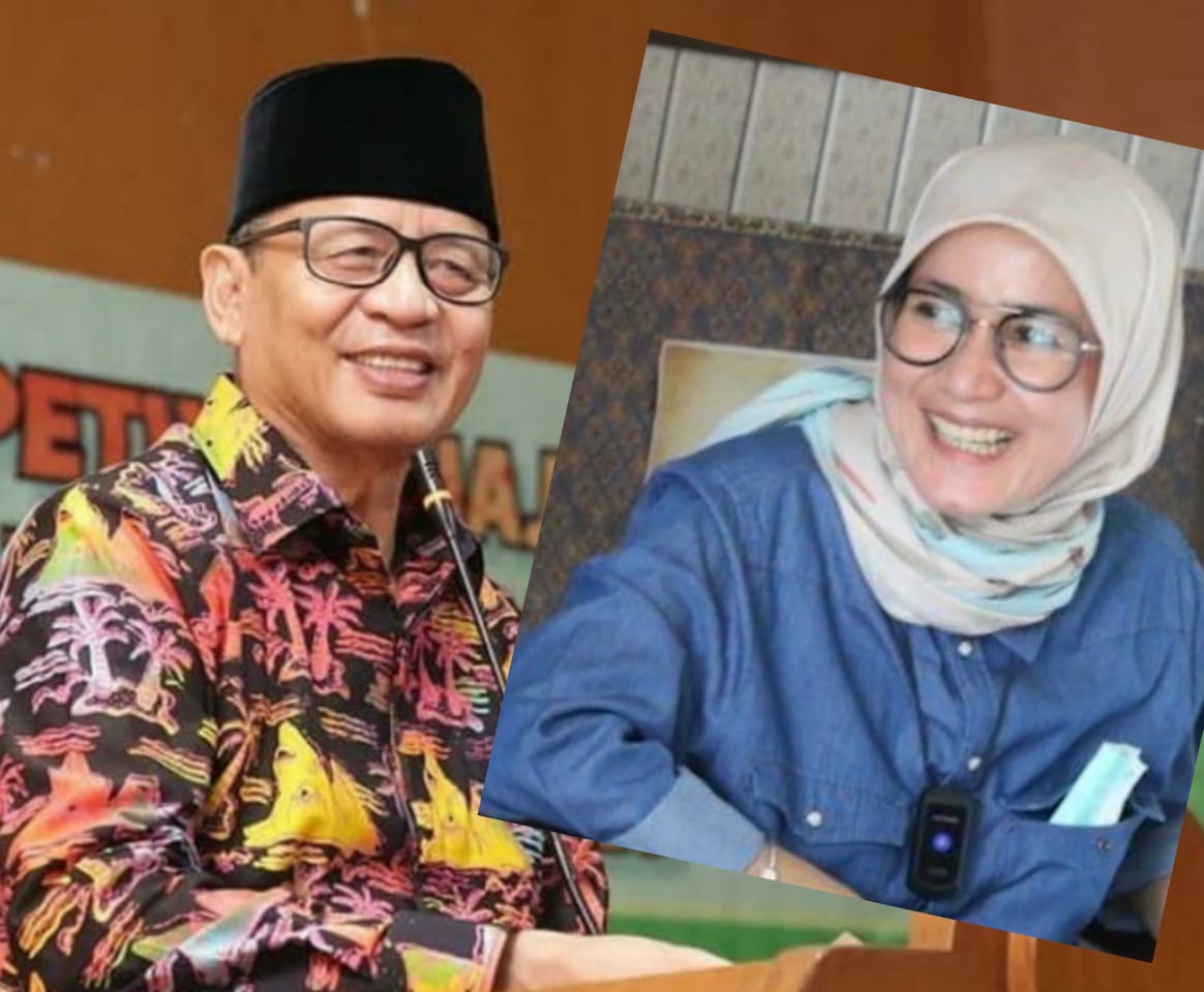 Gubernur Banten Wahidin Halim dan Bupati Lebak  Iti Octavia Jayabaya 