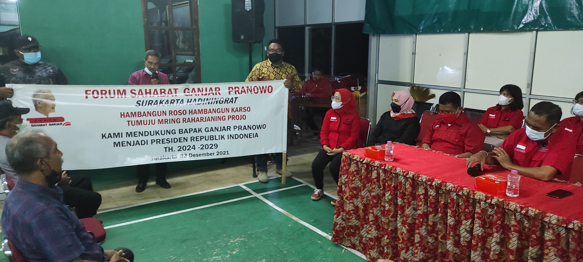 Akhirnya, Komunitas Sahabat Ganjar Sampaikan Aspirasi ke PDIP Solo