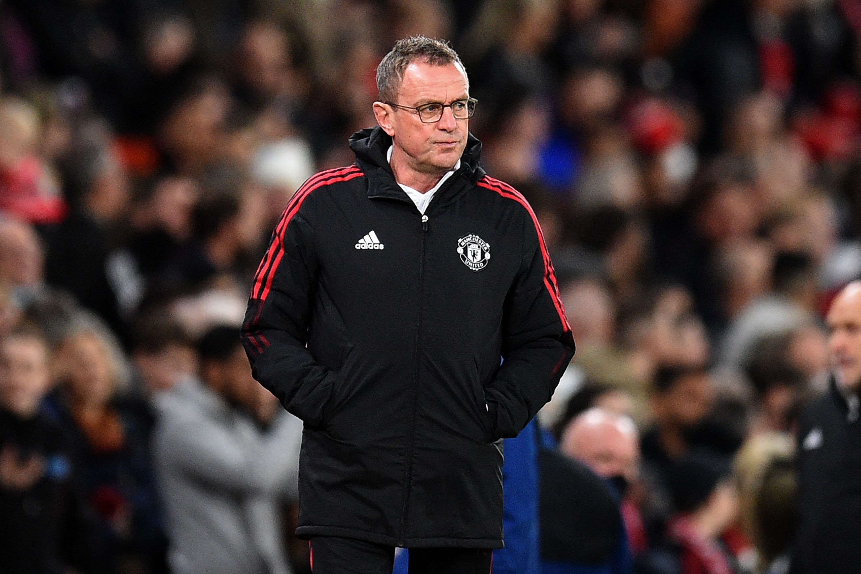 Manajer interim Manchester United Ralf Rangnick