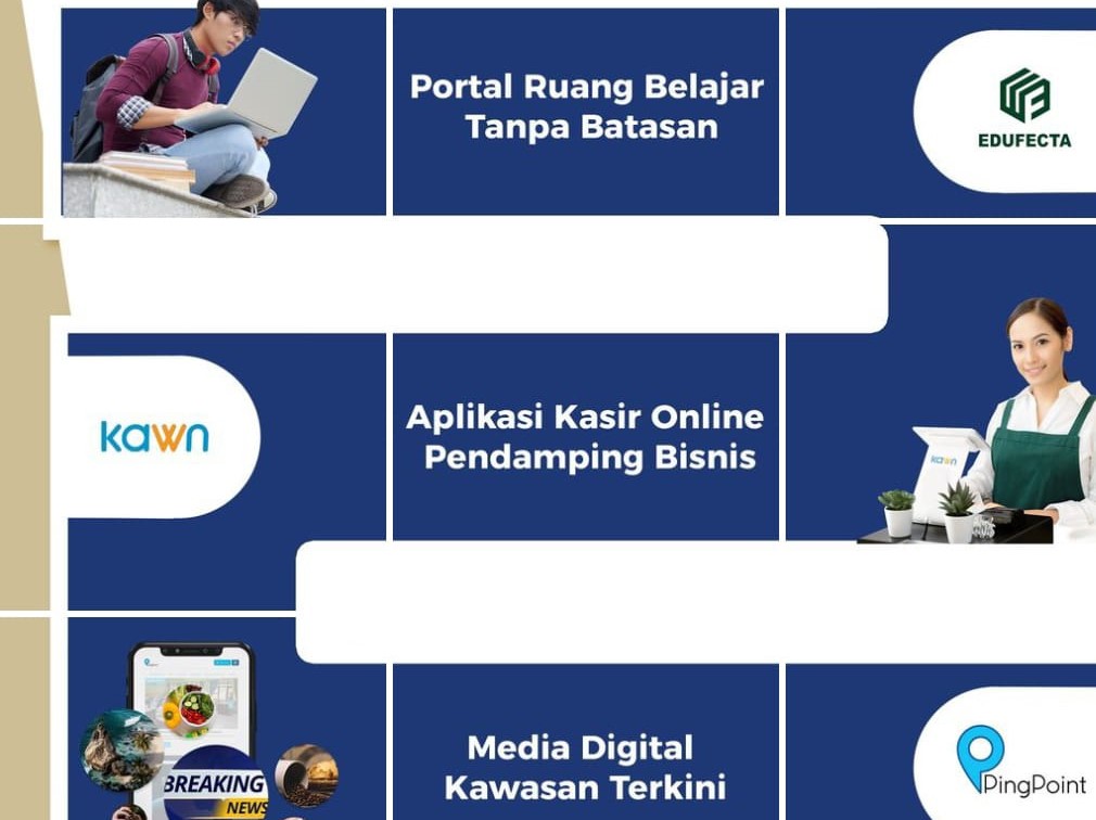 Dalam Tech, bernaung enam perusahaan dengan basis bisnis yang saling melengkapi dan terpadu ke arah bisnis big data enabler.