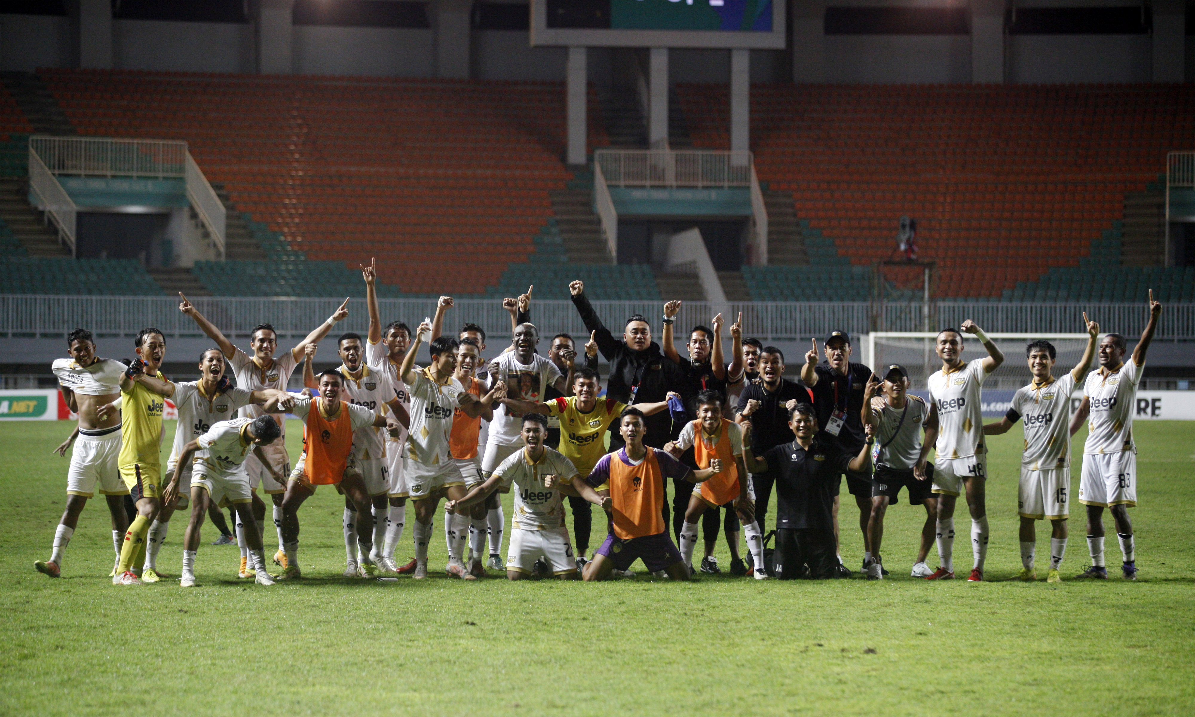 Dewa United promosi ke Liga 1. 