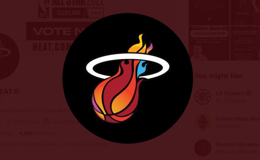 Logo klub NBA Miami Heat