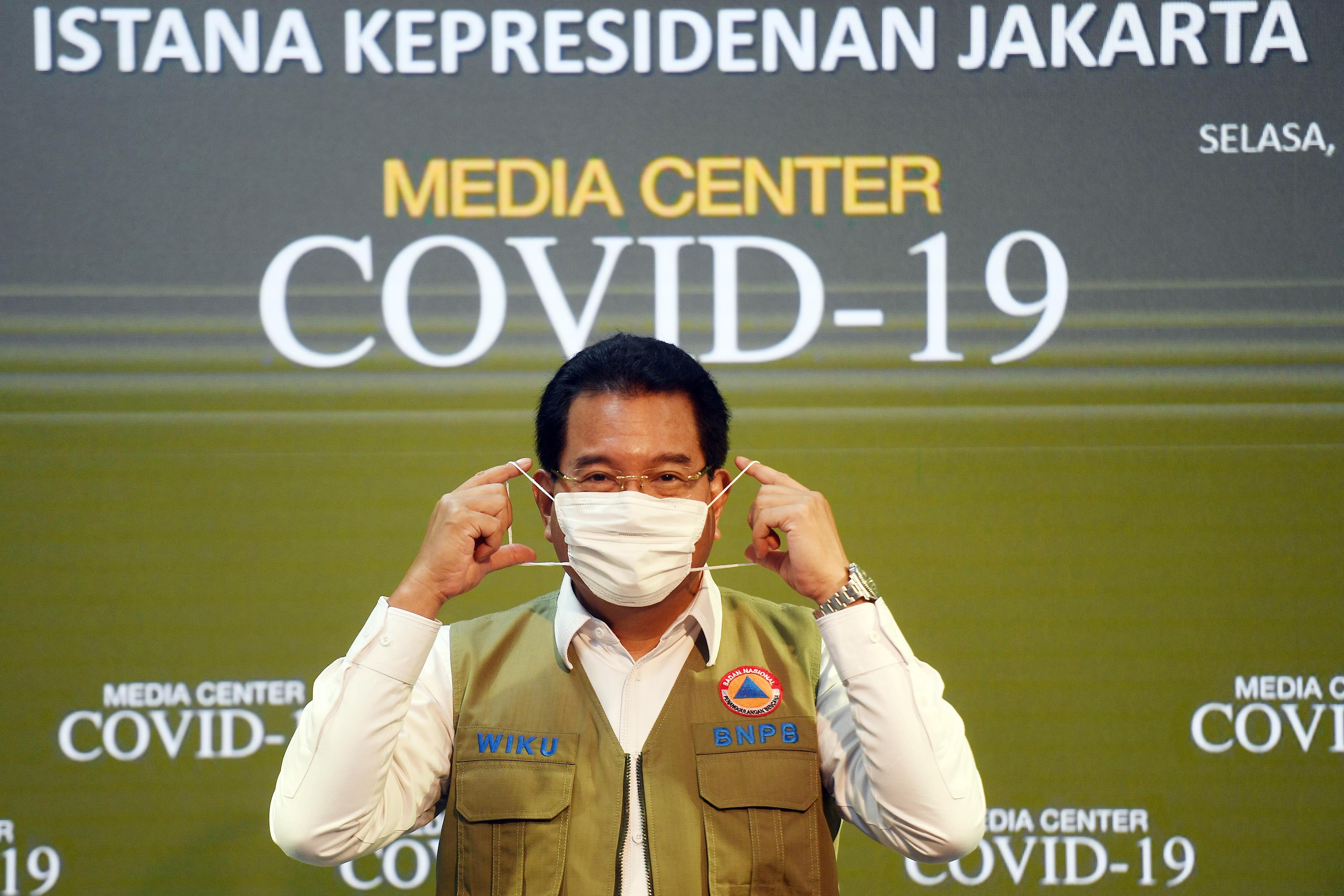 Juru Bicara Satgas Penanganan Covid-19 Prof Wiku Adisasmito.
