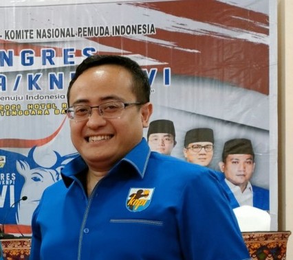 Ketua Umum Komite Nasional Pemuda Indonesia (KNPI) Raden Adreas Nandiwardhana.