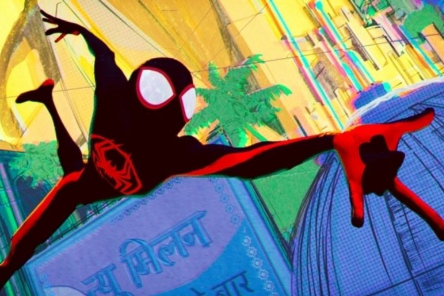 Cuplikan adegan dari film Spider-man: Across the Spider-Verse