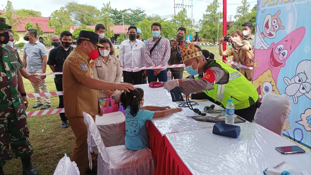 Gubernur Kalteng Minta Orangtua Ajak Anak Mau Divaksin