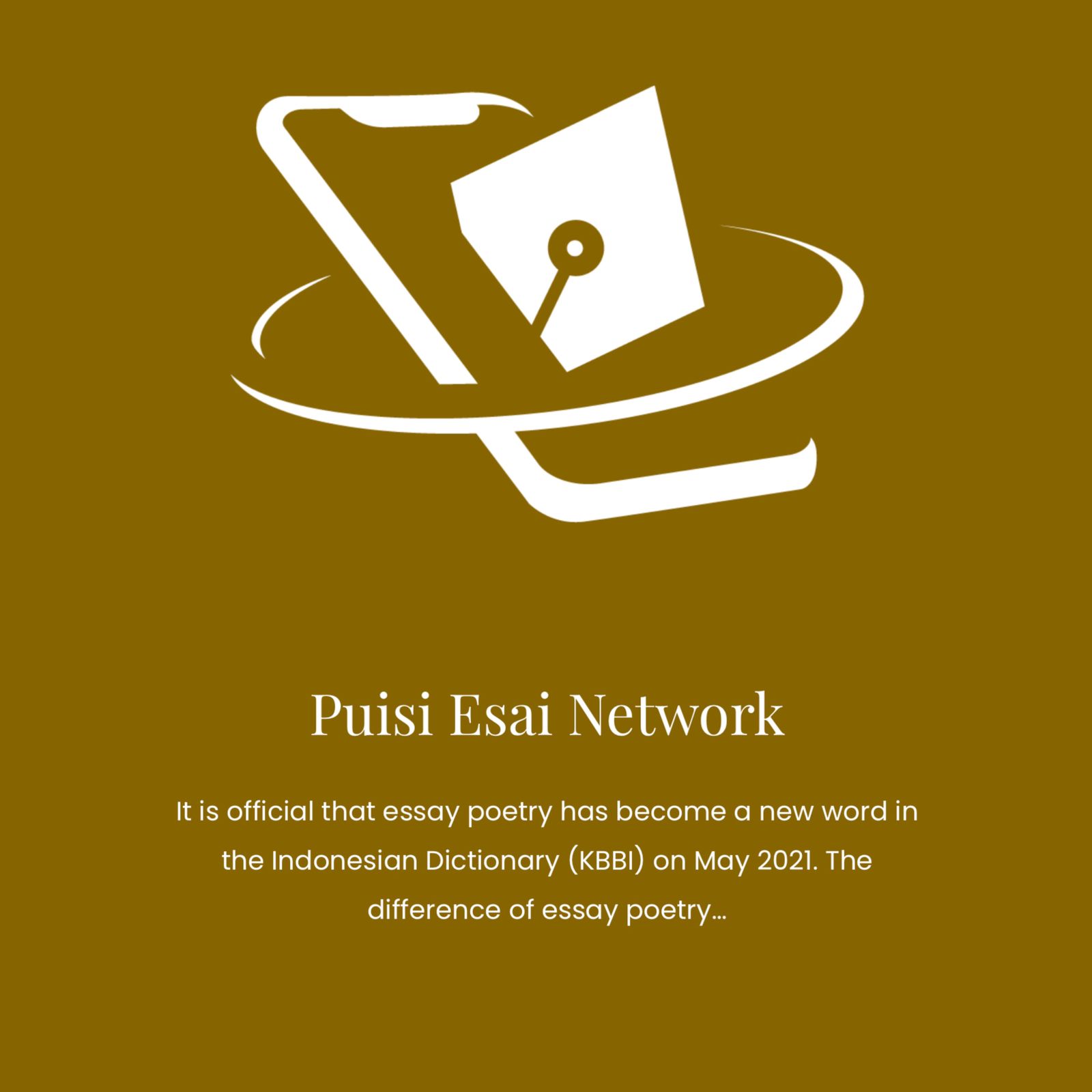 Puisi esai secara resmi diundang panitia nobel, Swedish Academy, Nobel Commiittee, untuk mencalonkan sastrawan Indonesia. 