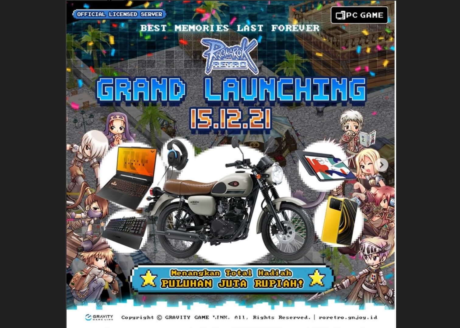 Poster Ragnarok Retro