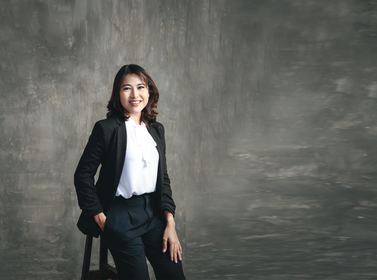 Founder ayobantu.com Agnes Yuliavitriani. 