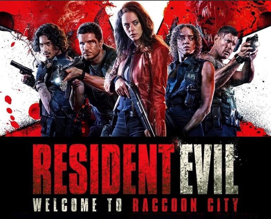 Poster film Resident Evil: Welcome to Racoon City