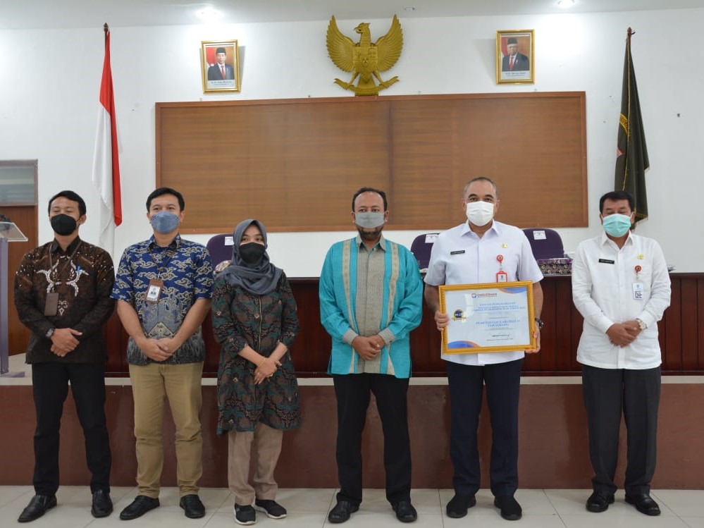 Hanya Kabupaten Tangerang di Banten Raih Zona Hijau Pelayanan Publik 2021