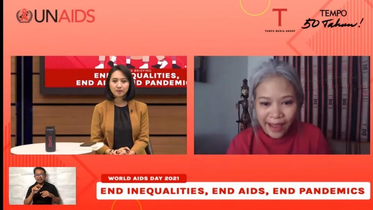 Webinar terkait Hari AIDS Sedunia