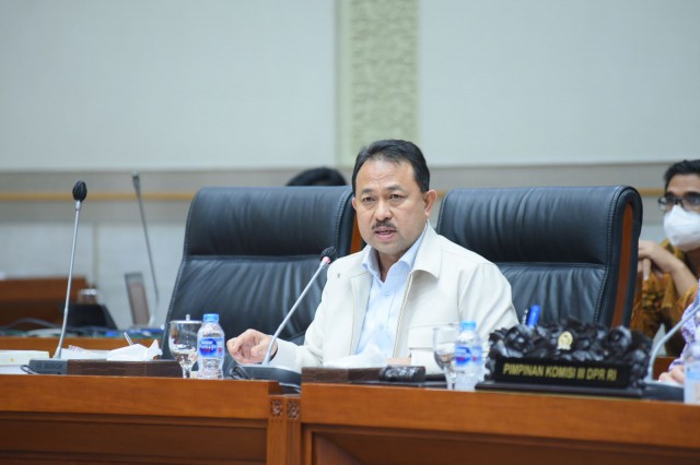 Wakil Ketua Komisi III DPR RI Pangeran Khairul Saleh.