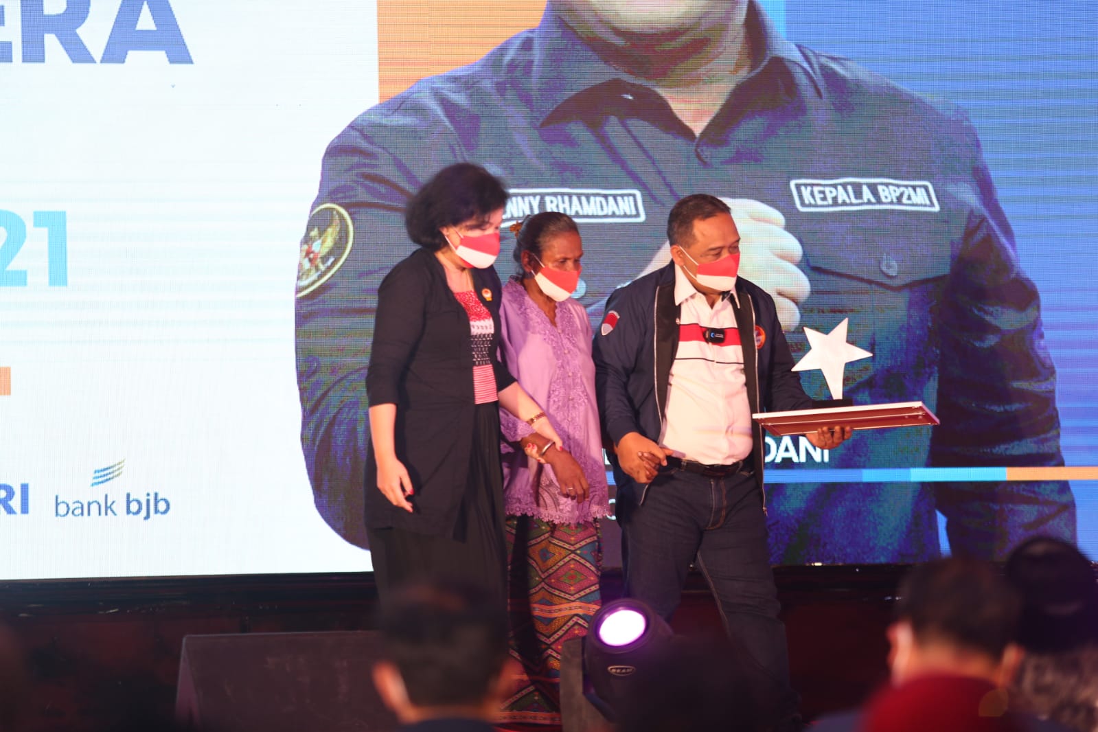 Acara Migrants Day 2021 yang diselenggarakan di Kantor BP2MI, Jakarta. 