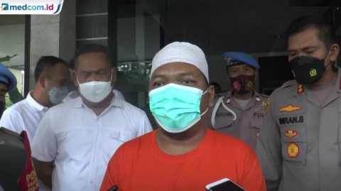 Adam Ibrahim pelaku penyebar kabar bohong babi ngepet.