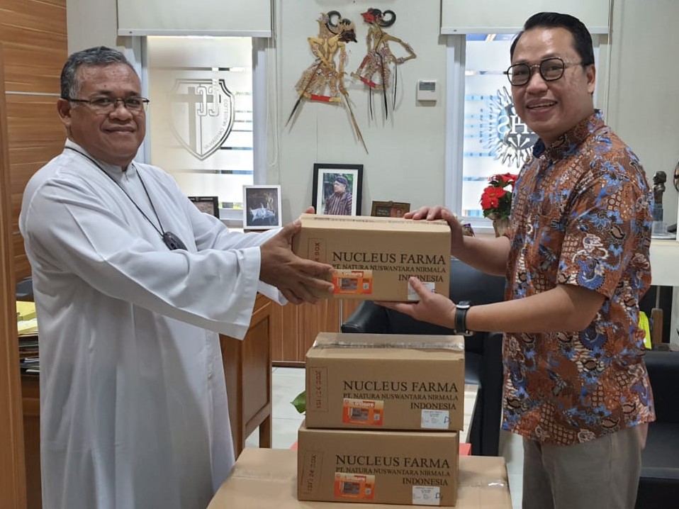 Nucleus Farma Berikan Donasi untuk Yayasan Kolese Kanisius Jakarta 