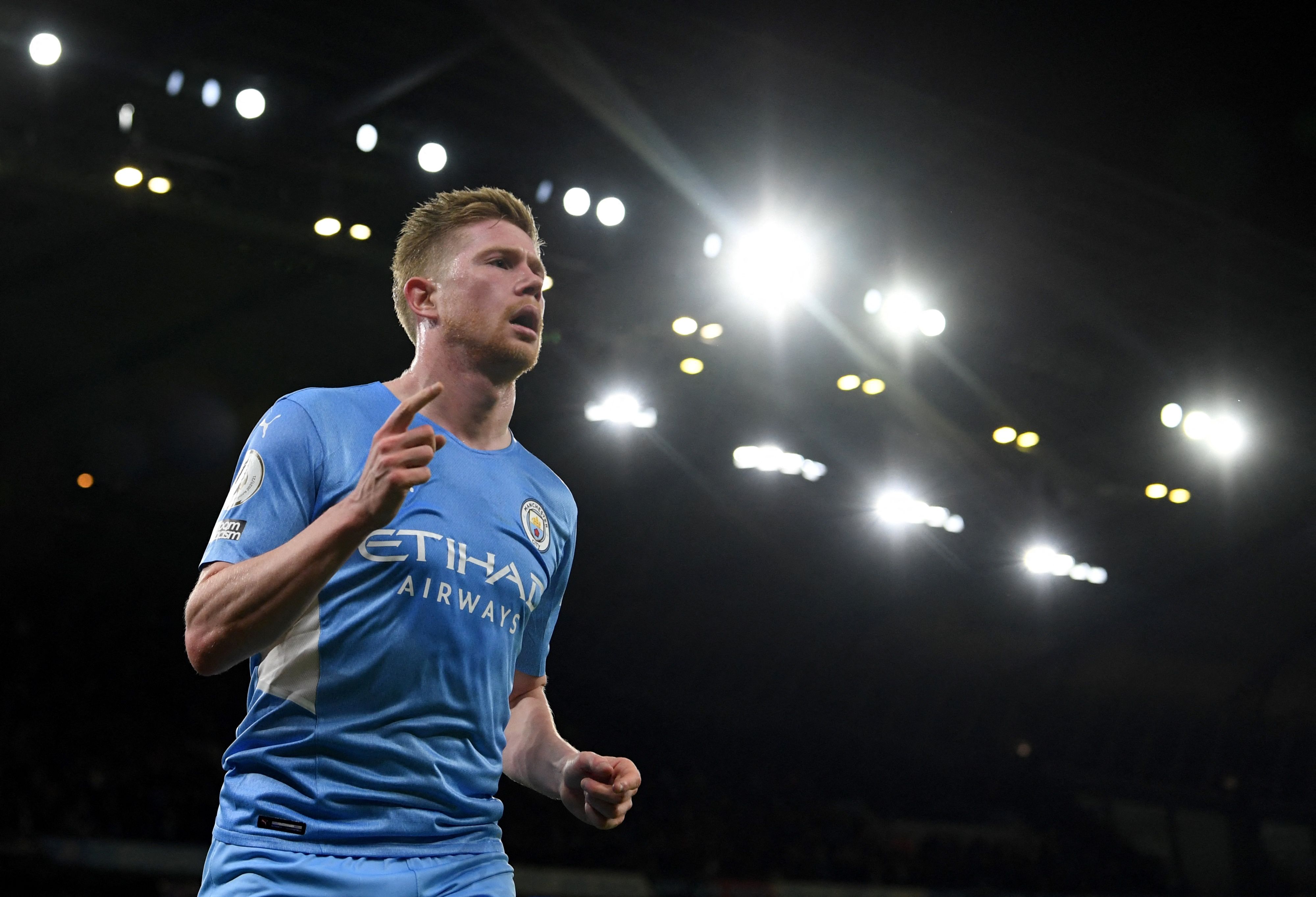 Gelandang Manchester City Kevin De Bruyne