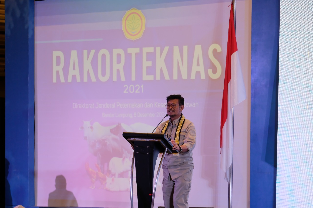 Mentan Mendorong Pemenuhan Kebutuhan Pangan Asal Ternak Tercukupi