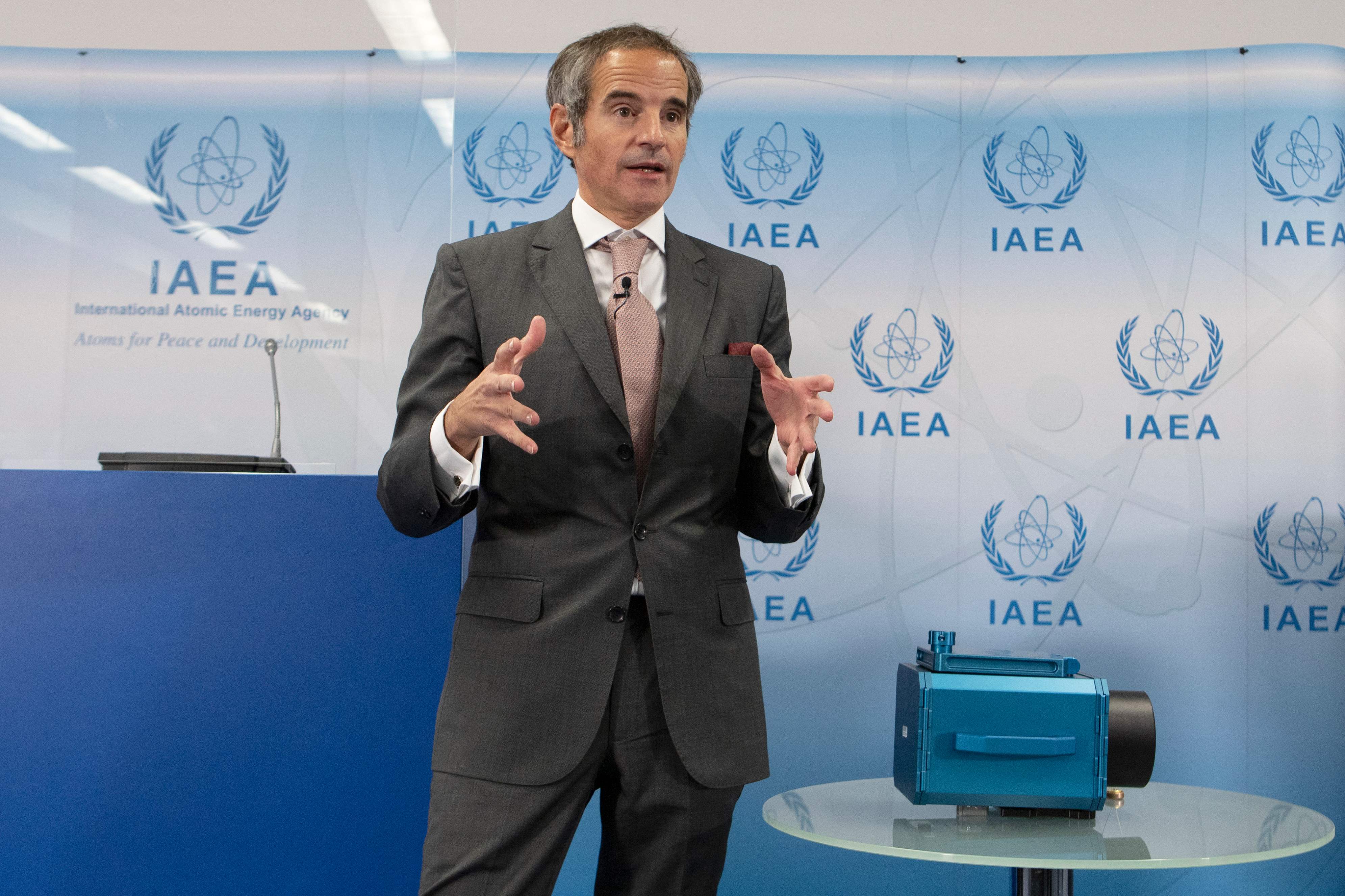 Direktur Jenderal Badan Atom International (IAEA) Rafael Mariano Gross.
