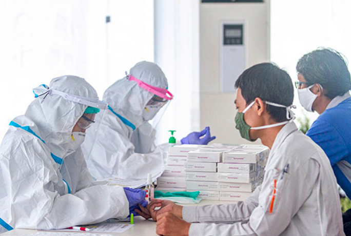 Ilustrasi Tenaga Kesehatan.