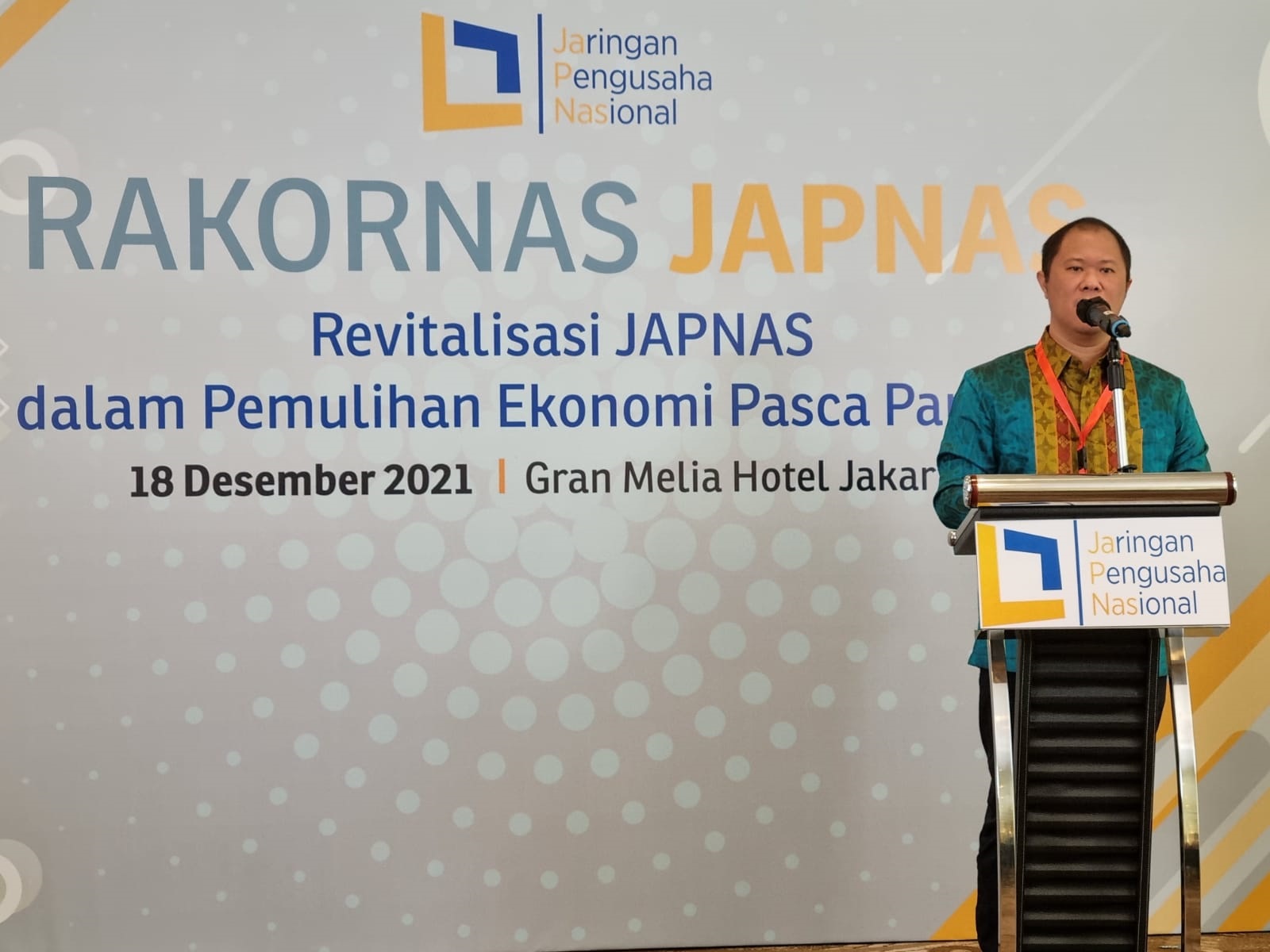 Ketua Umum JAPNAS  Bayu Priawan Djokosoetono 