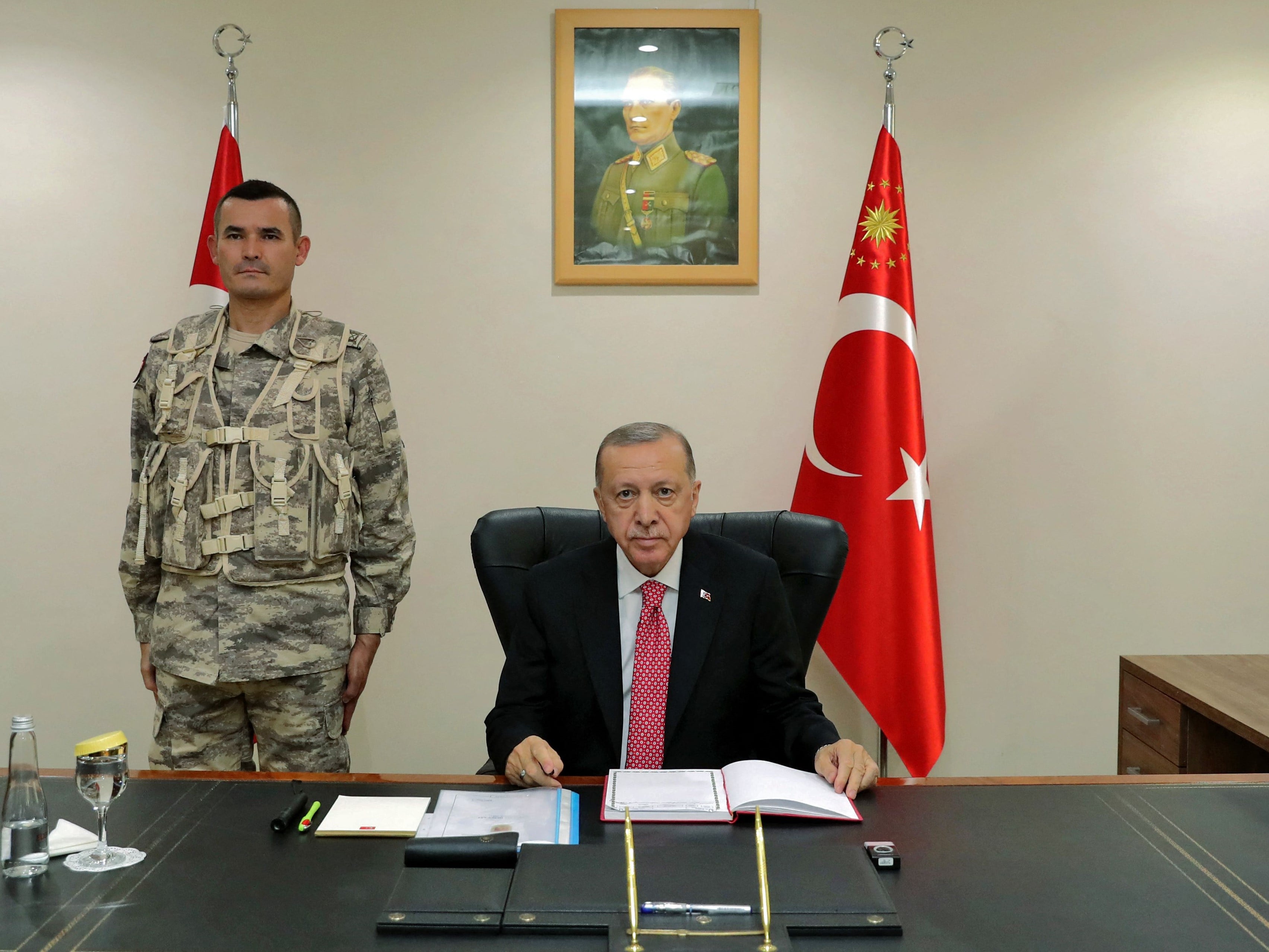 Recep Tayyip Erdogan.