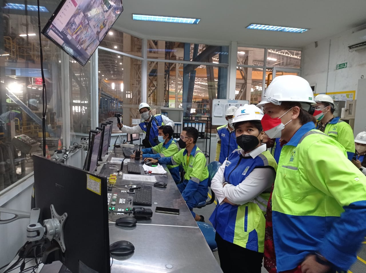 Penandatanganan Komitmen ESG untuk Industri yang berkelanjutan PT Krakatau Steel dan PT Tata Metal Lestari