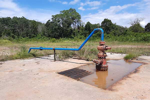 Sumur TGI-4 akan disiapkan untuk injeksi air bersalinitas rendah yang telah diproses di Tangai, Kabupaten Ogan Ilir, Sumatra Selatan