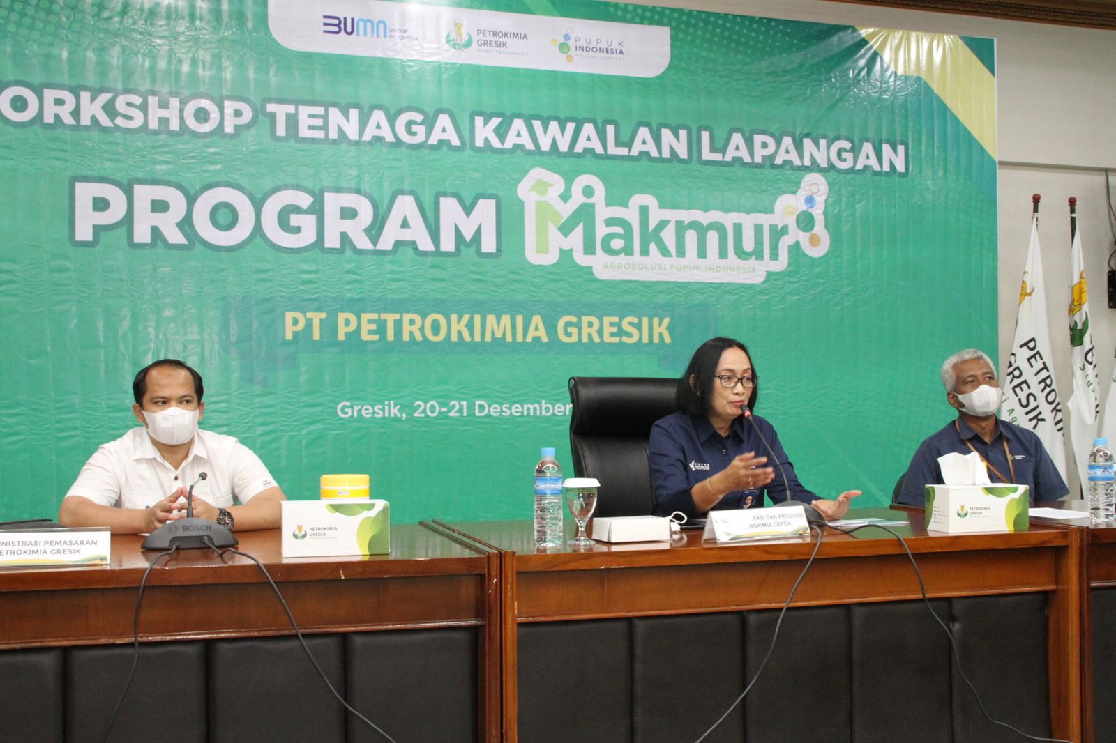 Petrokimia Gresik Beri Jaminan Pasar ke kepada para Petani 