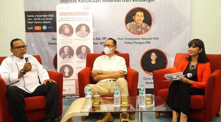 Diskusi mengenai tren pangan 2022