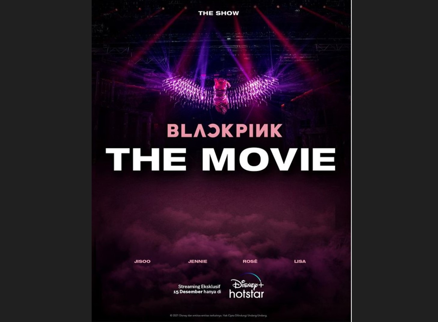 Poster film BLACKPINK: The Movie
