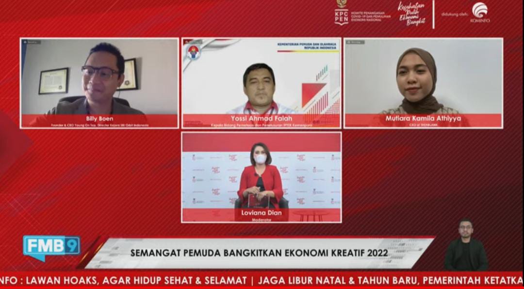 Kolaborasi dan Teladan Nyata, Kunci Bangun Ekosistem Kewirausahaan Pemuda