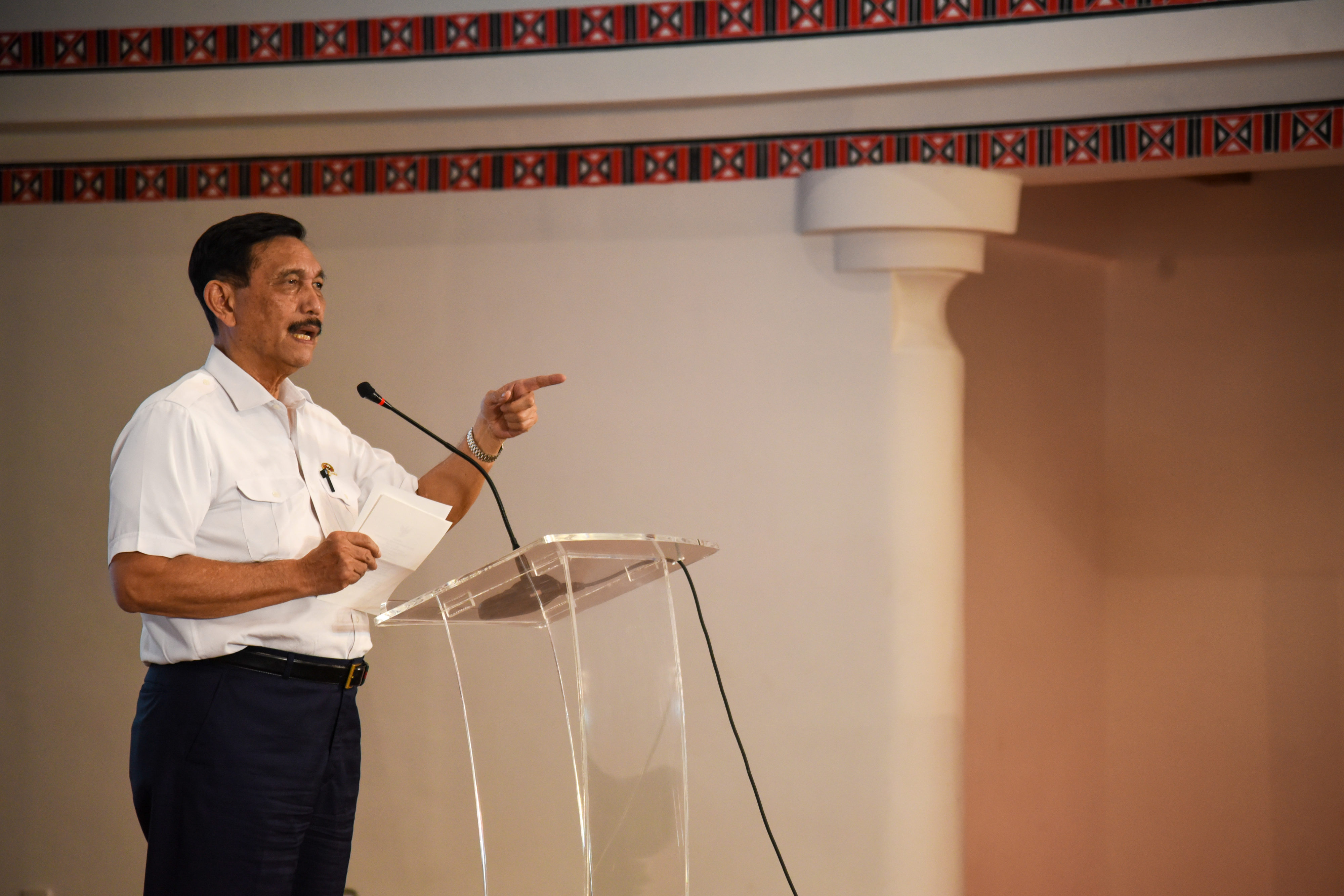 Menteri Koordinator Kemaritiman dan Investasi Luhut B Panjaitan