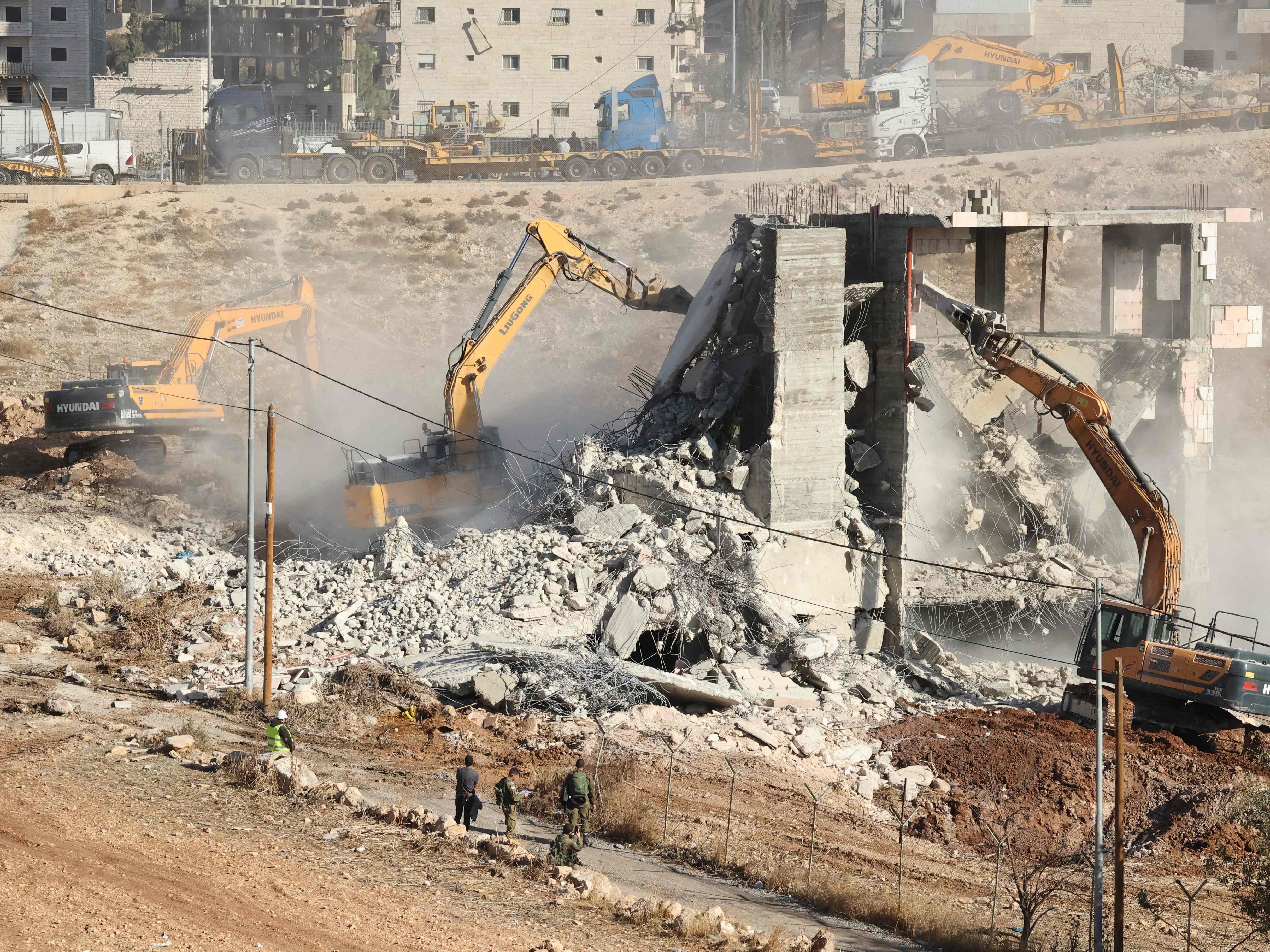 Israel Hancurkan Dua Rumah Warga Palestina di Jerusalem